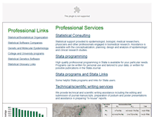 Tablet Screenshot of biostat-resources.com